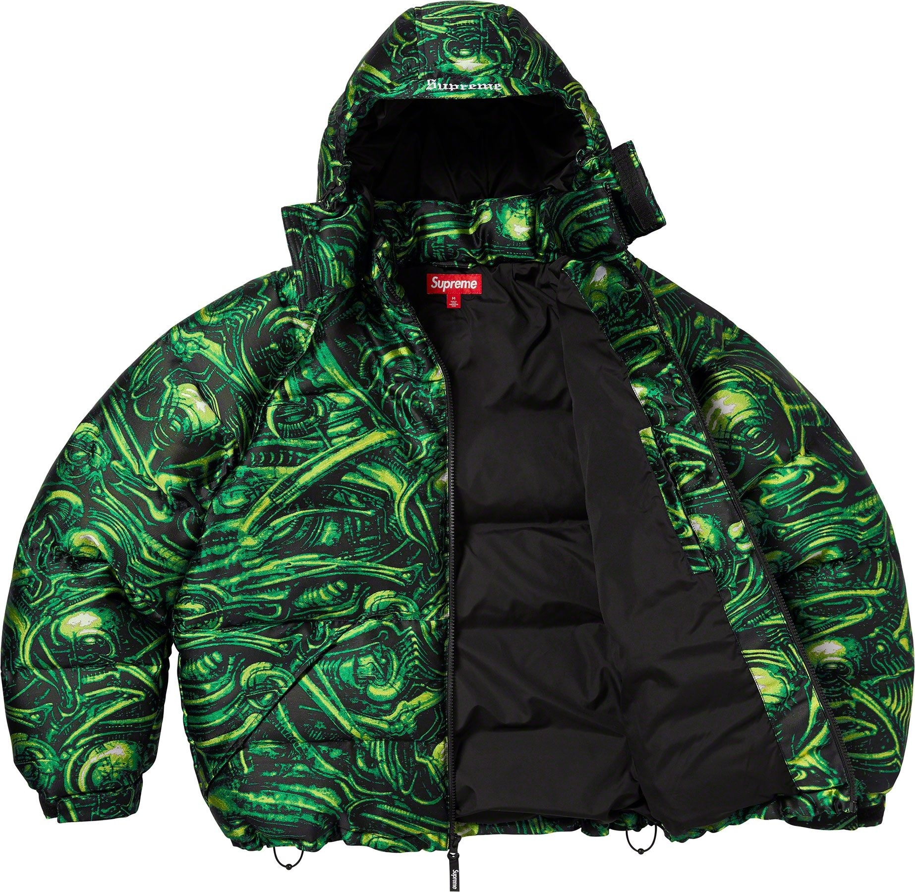 H.R. Giger Jacquard Down Puffer Jacket view 21